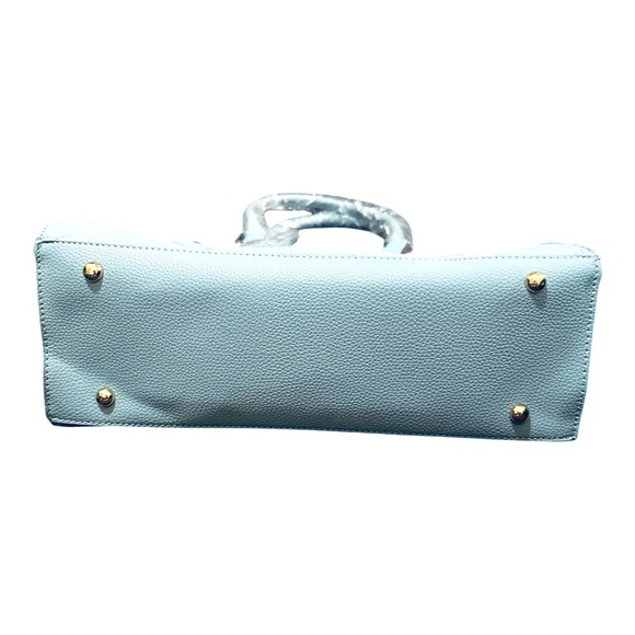 Gloria Vanderbilt Denim Blue-Gray Handbag - Chic & Versatile! New - Picture 8 of 10